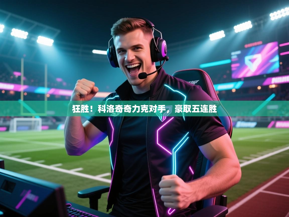 狂胜！科洛奇奇力克对手，豪取五连胜